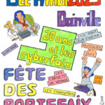 Carte de la fête des Portefaix de Dainville 2023